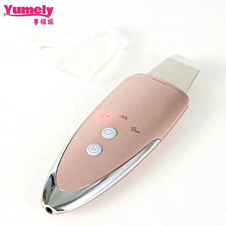 Beauty personal care skin scrubber ultrasonic portable skin scrubber facial skin peeling scrubber