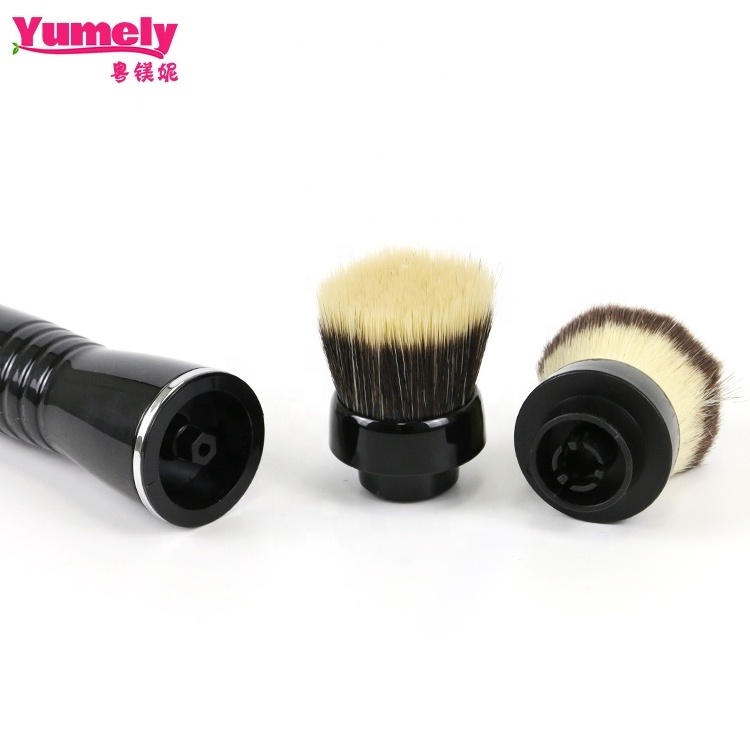 Premium electronic detachable refillable foundation powder makeup brush