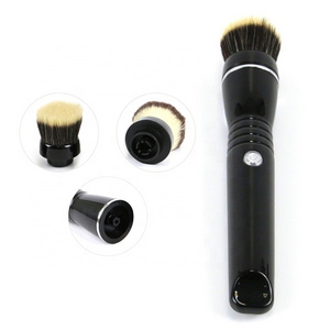 Premium electronic detachable refillable foundation powder makeup brush