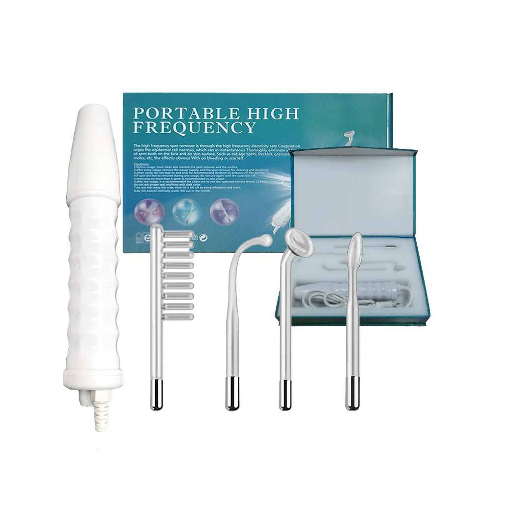 High frequency electrode wand eliminates wrinkles blemish facial other skin care tool machine