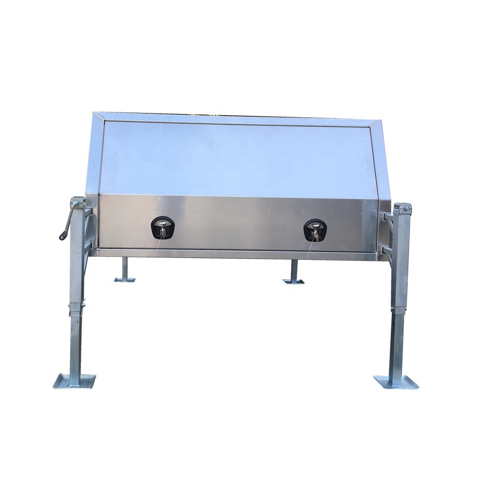 aluminum flat plate Material and 1800*1800*860mm Size aluminum 4x4 camper ute canopy