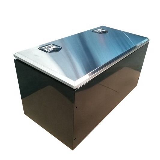 Custom Waterproof Metal Aluminum Ute Toolbox With Full Dog Box for Pickup And Truck