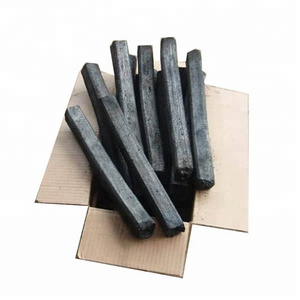 Youwei Eco Friendly Smokeless Bamboo Powder Black Square Stick BBQ sawdust Charcoal