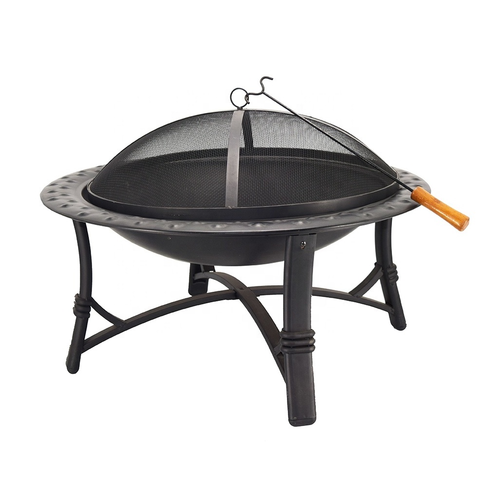 factory wholesale price 21inch 30inch Steel Outdoor Round Fire Pit for Garden