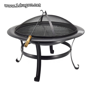 30inch Outdoor Garden Bowl Fire Pit BBQ Brazier Fire Pit