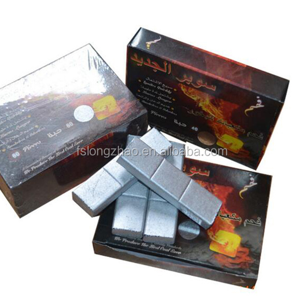 No flavor long burning time complete combustion hot high calorific value stick silver charcoal for hookah