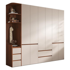 Bedroom Cupboard Portable Storage Organizer Clothes Wooden  Hot Selling Adult Modern Wardrobe Closets