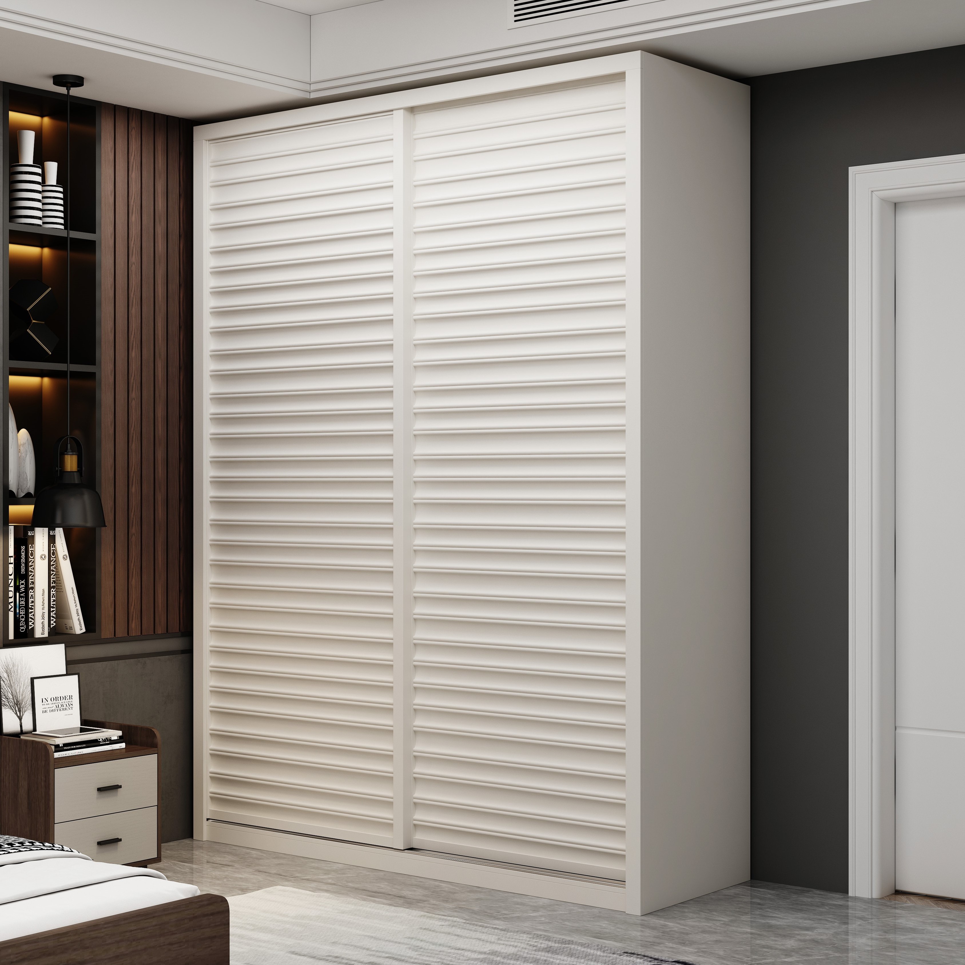 minimalist clothes organizer fitted closet free standing sliding door wardrobes for bedroom