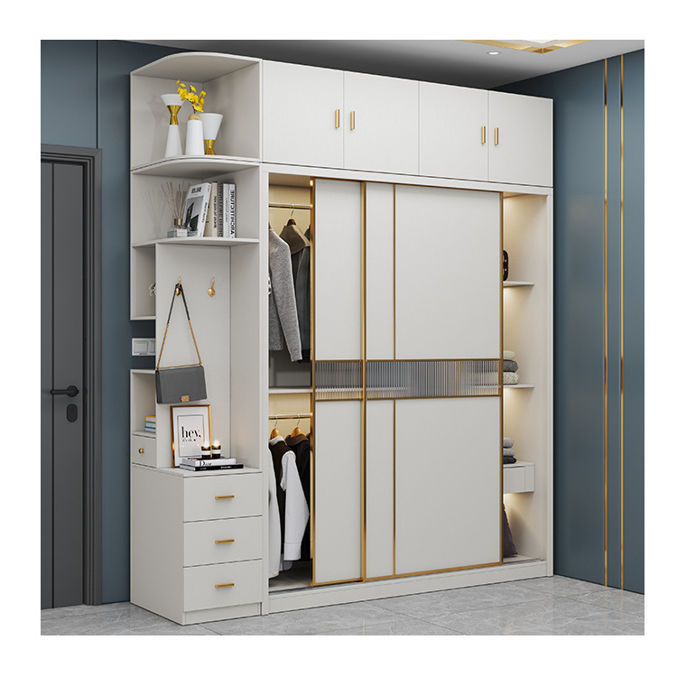 High Quality Closet Wardrobe Home Furniture 2 Door Wardrobe Designs