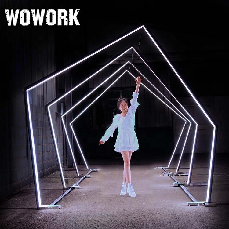 2024 WOWORK party wedding rental big neon marquee letters photo booth props back drop decor events for backdrop decoration