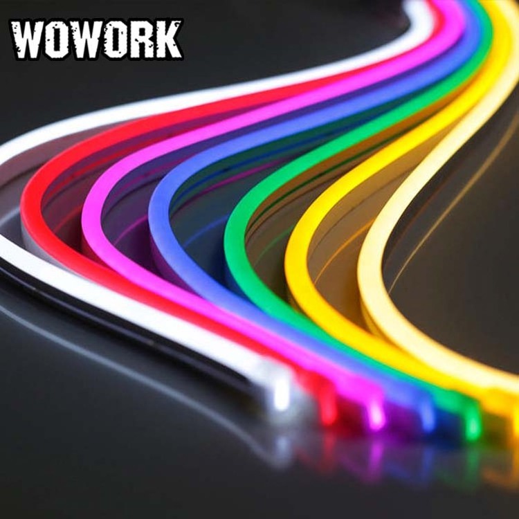 WOWORK Drop Shipping large personalised Customized gaming zone wall decoration led neon sign light for pc game decor