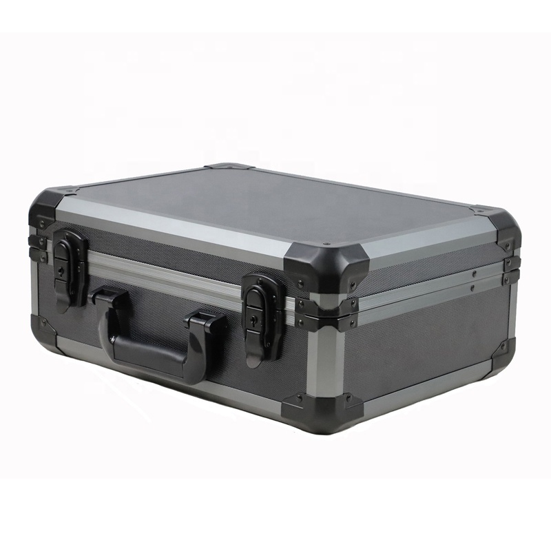 ODM OEM Small Tool Case Organizer Waterproof Shockproof Aluminum Tool Case With Foam Insert Lockable Toolbox