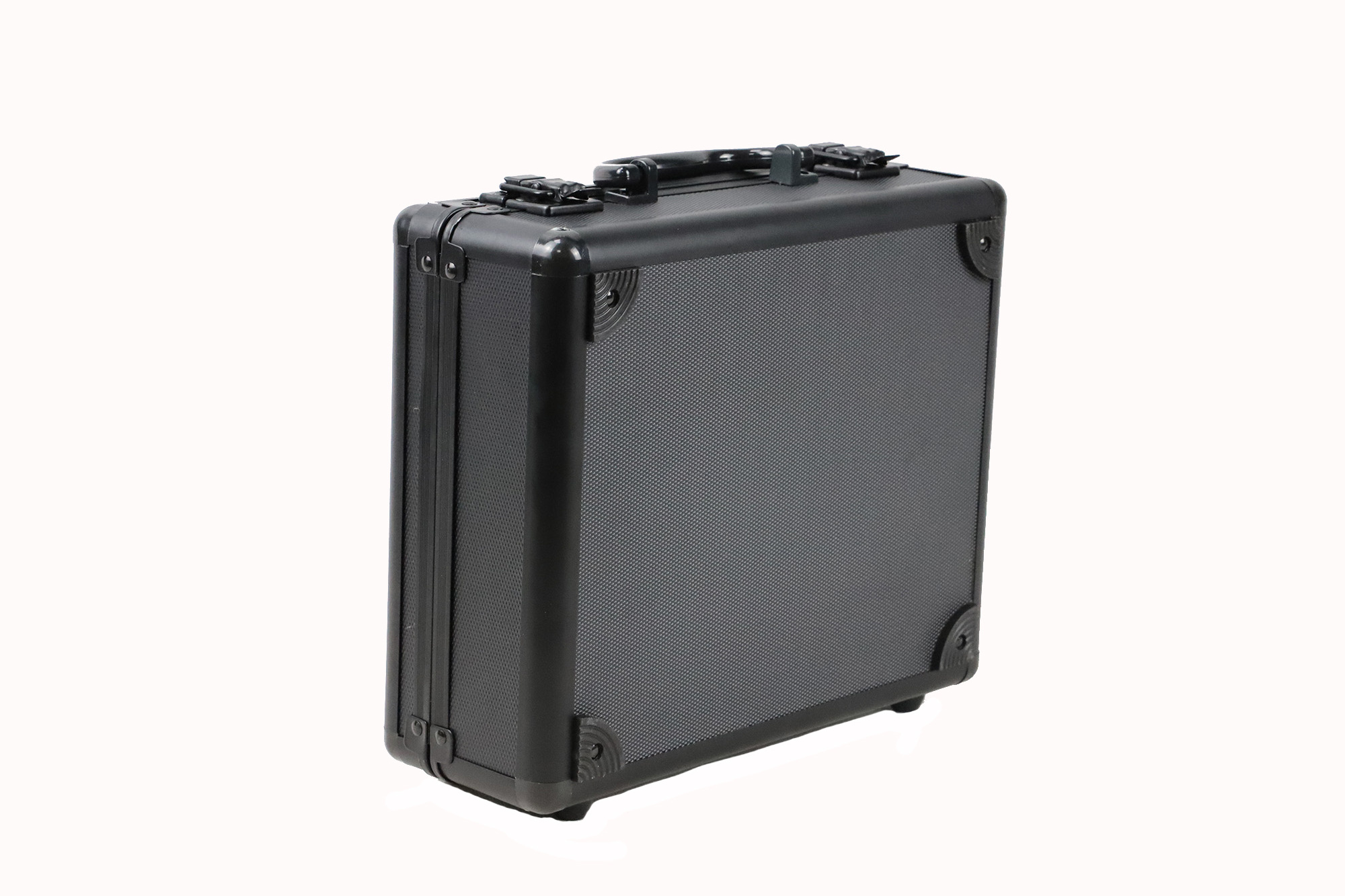 Hard Shell Aluminum Carrying Case Portable shockproof Box with Customizable Pick&Pluck Foam Black Storage Tool Case