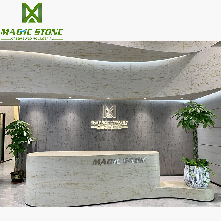 Magic Stone Green Flexi Clay Cladding MCM Flexible Stone Travertine Natural Stone Veneer Unique and Classics