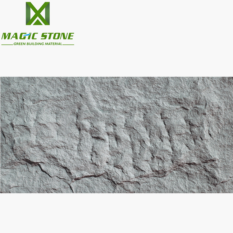 Magic Stone Green Flexi Clay Cladding Devine Mushroom Stone Flexible Tile for Exterior Elevation Wall Present Original Surface