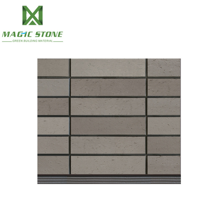 Internal and external wall decoration flexible facing brick ceramic tile