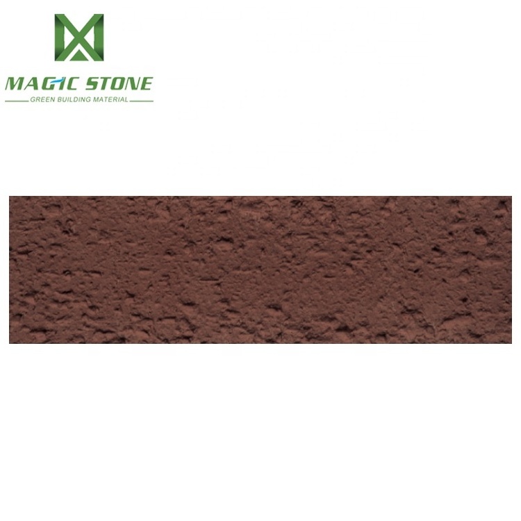 Mcm Lightweight Red Soft Face Flexible Facing Brick For Wall Decoration