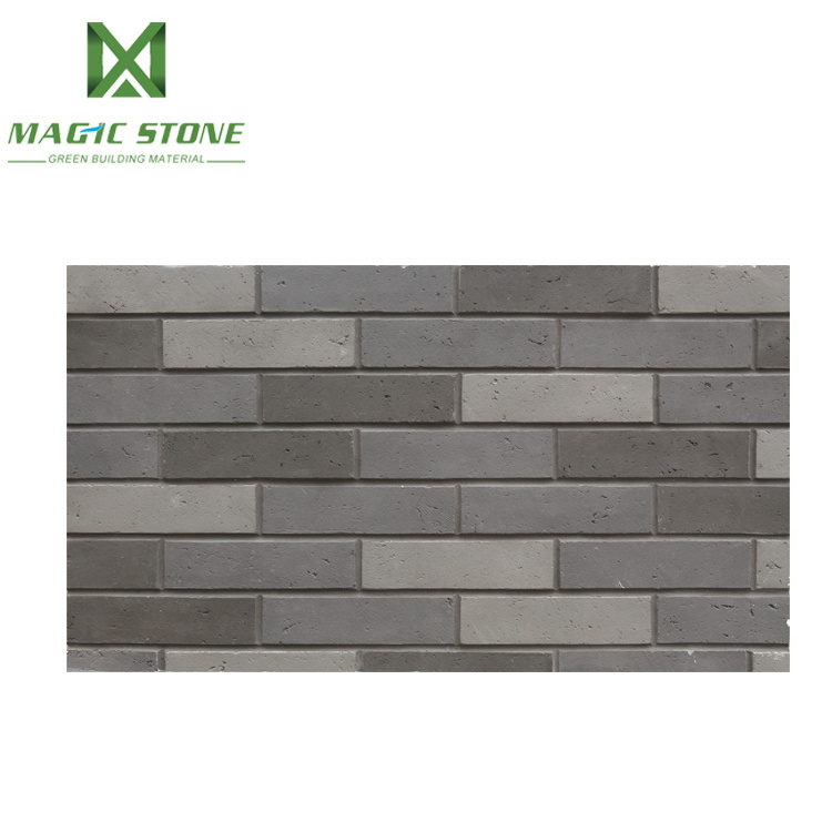 New Technology 3d flexible Brick Wall Panel Thin Brick Veneer Flexible Split Facing Brick