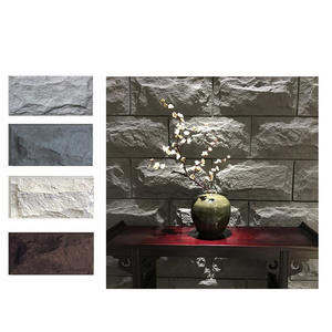 PVC building materials wood plastic  Mushroom Stone exterior wall cladding soft tiles for counter topceiling cupboard floor