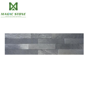 Low price anti-corrosion MCM flexible tile peel stick DIY striped stone