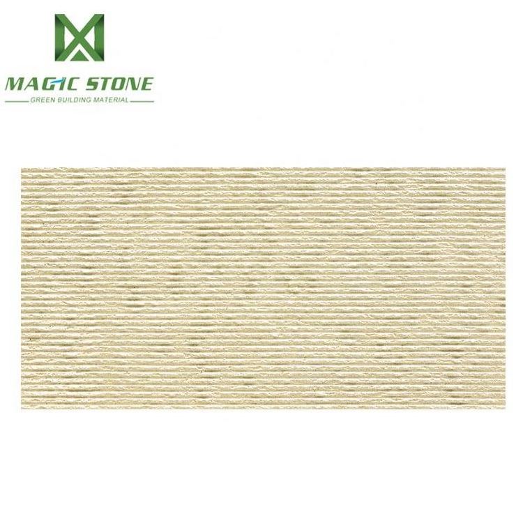 2023 Hot Sale Golden Supplier Decorative Cut Stone 3D Soft Ceramic Tiles