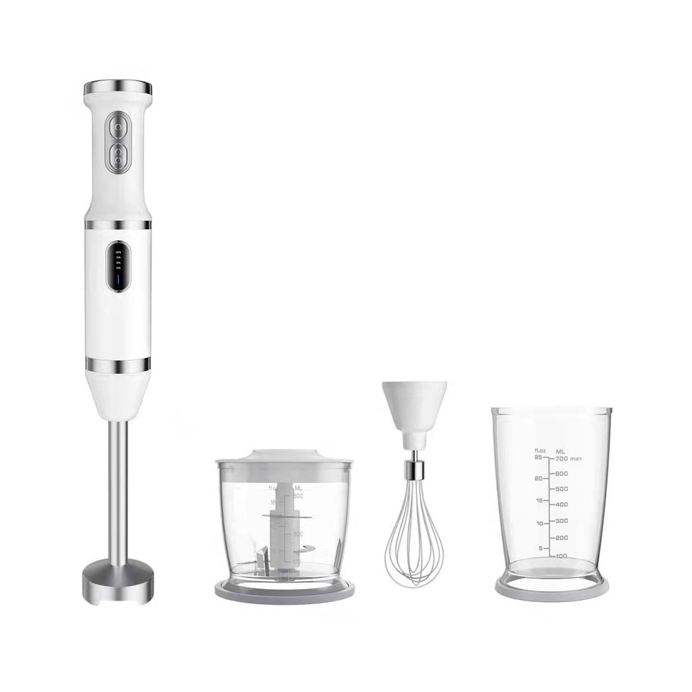 2023 Multifunctional portable cordless immersion baby food mixer kitchen commercial electric hand blender stick