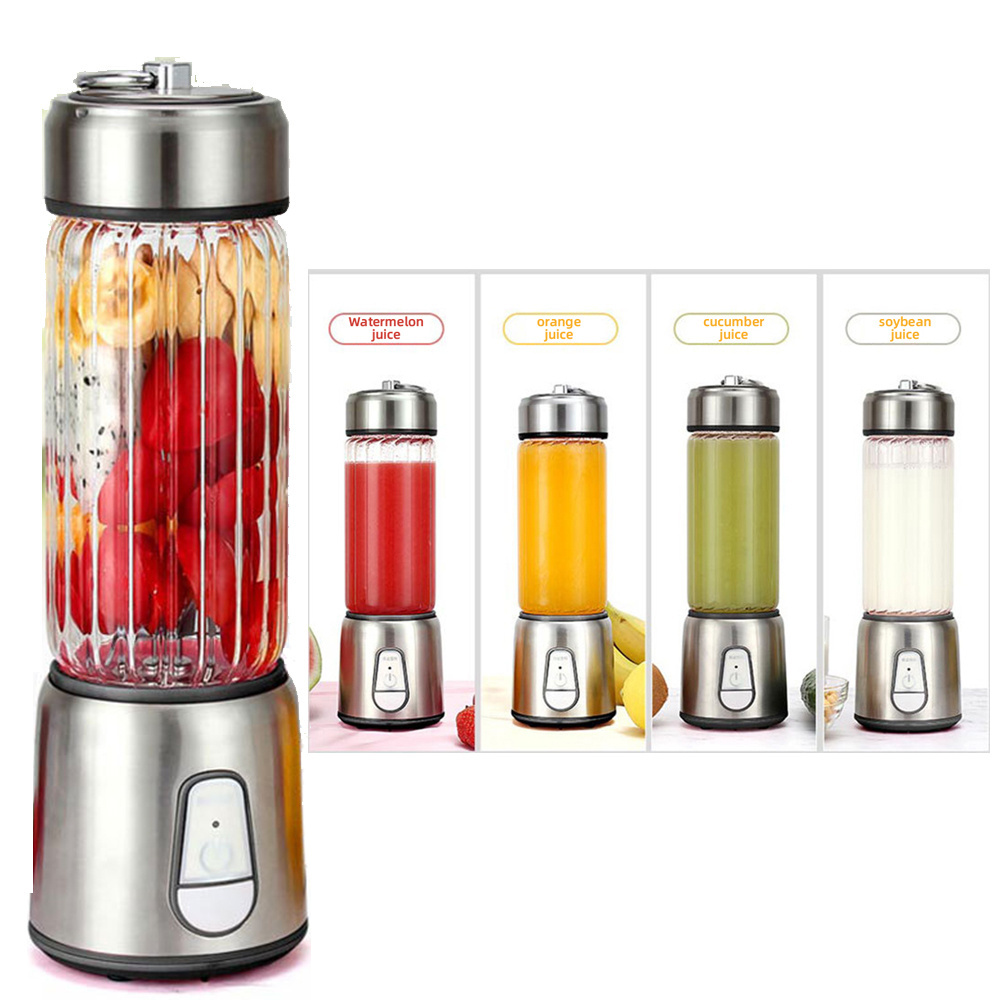 Manufacture home kitchen appliance multi function fruit juice bottle usb mini electric food processor