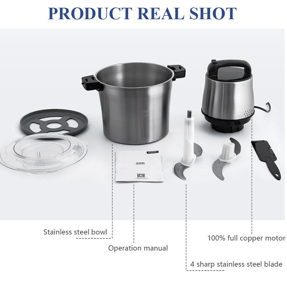 6L large capacity meat yam pounder electric mix processing fufu blender machine