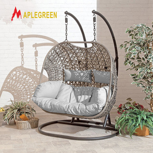 Modern Outdoor Hammock Swings Set Three-Seat Aluminium Hanging Chair for Garden Patio Patio Swing Chair