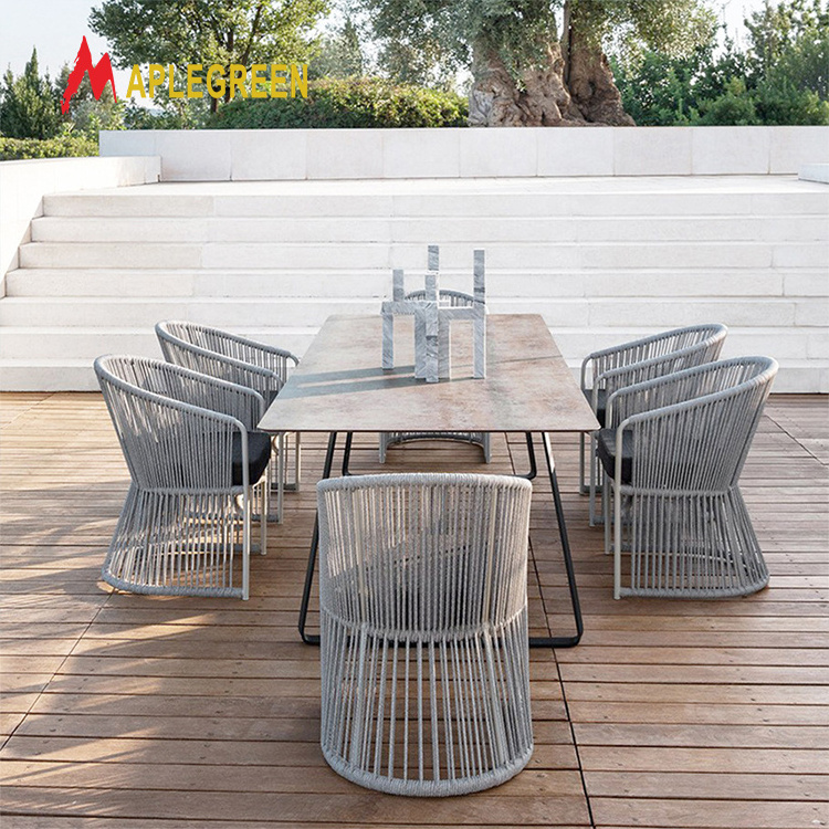 Garden outdoor leisure tables and chairs patio rattan tables and chairs balcony patio dining set