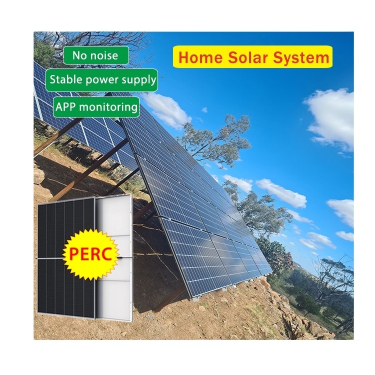 5KW Solar Panel Power System 10KW off Grid Home kit 20KW 24Hours Solar Storage Energy Systems