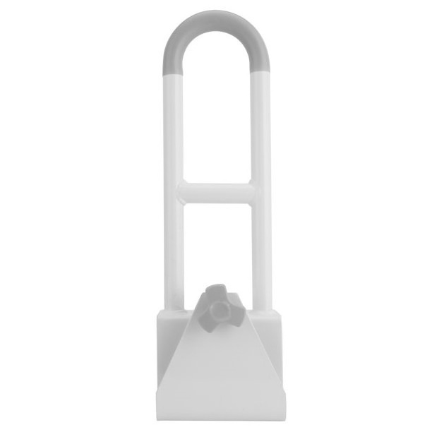 Adjustable Bath Safety Equipment-Bathtub Grab Bar Accessories with Hand Grip for Elderly or Disabled Shower Support Rail