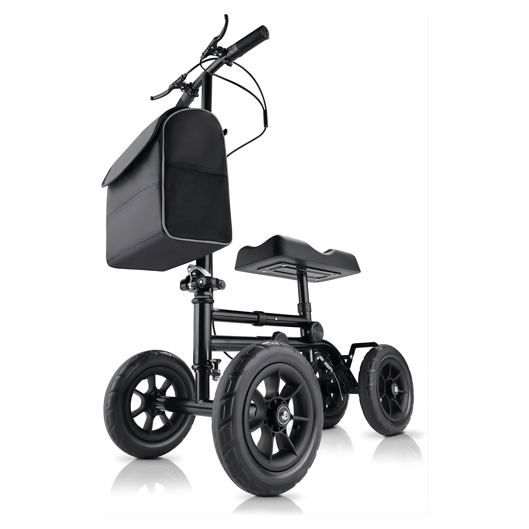 Mason Mobility Aid 10 inch Knee Walker with Soft knee pads and Height adjustable