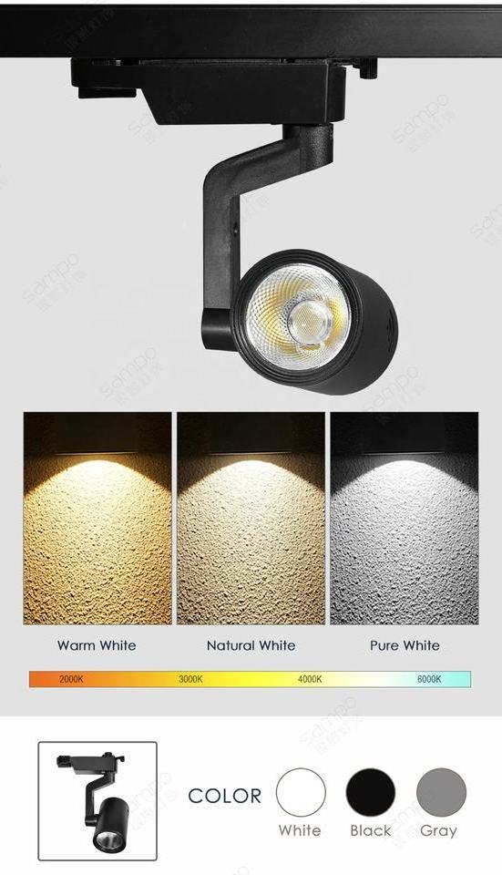 4 Nickel Track Lighting Bracket without Main Light Smd Gu10 Gu53 Aluminum LED 90 Modern 80 Adjustable Spot Light 90 Angle Mount