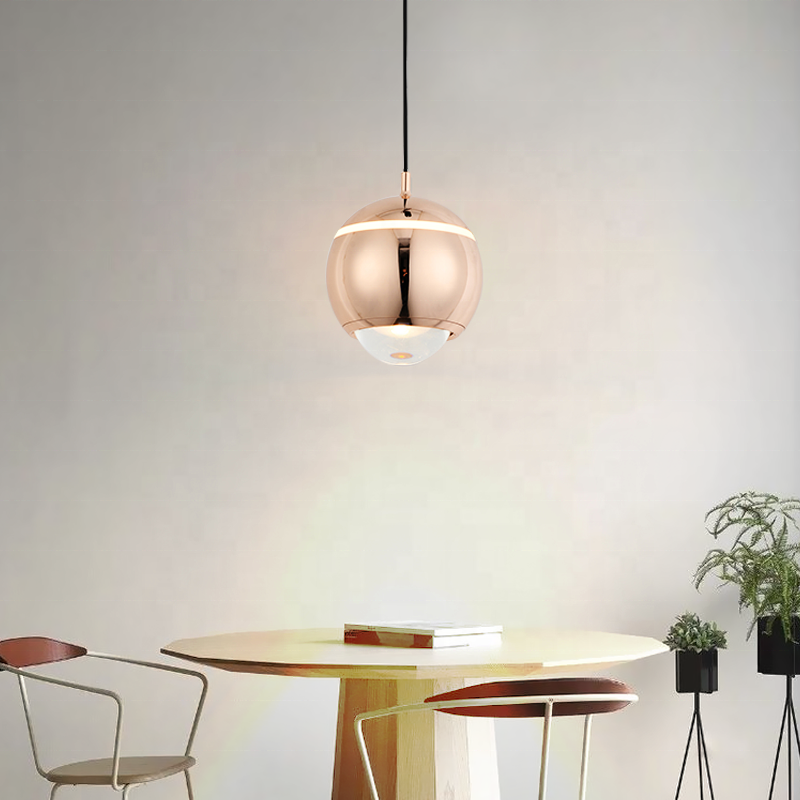 Nordic Modern Stylish Lamp Milky Dome Ceiling Lighting Pendant Lights Gold White Glass European Aluminum 80 Hang Lamp 30000 Milk