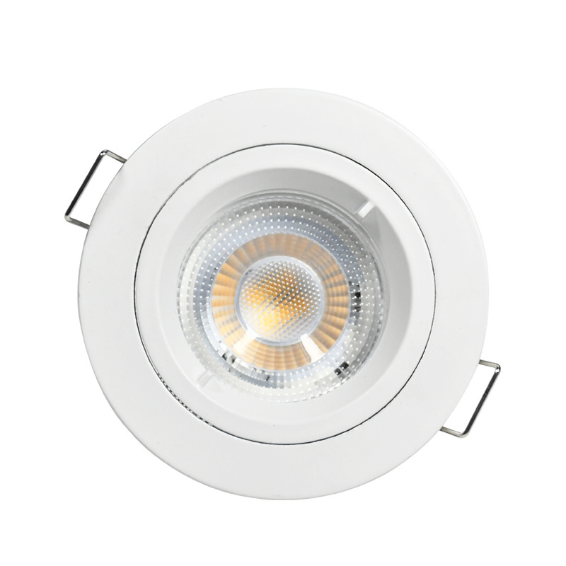 Recessed Ceiling Choosable Square Round Downlight Fixture Light Stand Cob Spotlight Module Housing Gu10 Gu5.3 Mr16 Led Spot Down