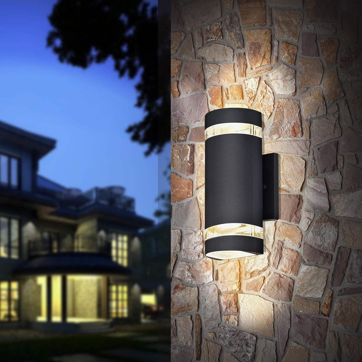 Up Down Luxury Modern Outdoor Wall Light Aluminum Body Waterproof Ip65 American Modern Minimalist Led Wall Light Lamp