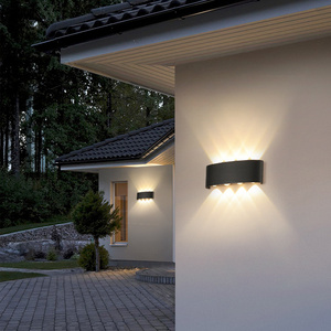 outdoor sconces rgb led exterior wall light mounted for home waterproof up down wall lamp