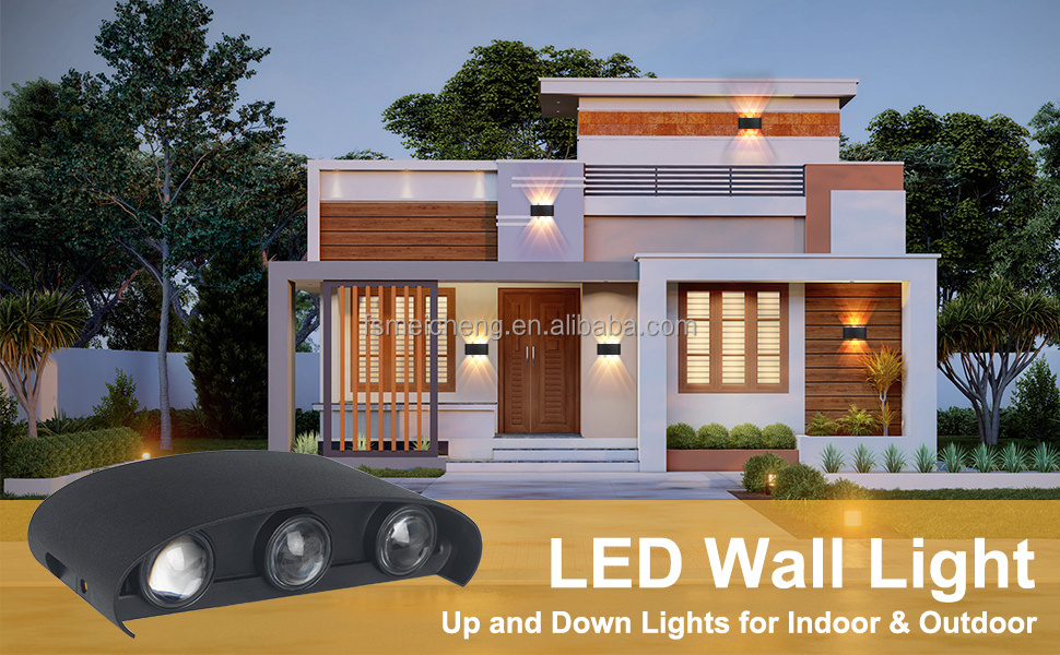 outdoor sconces rgb led exterior wall light mounted for home waterproof up down wall lamp