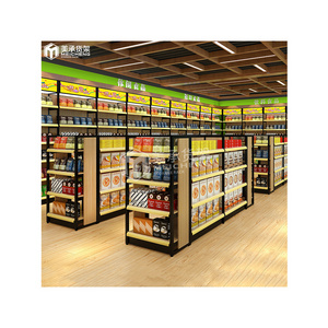 Meicheng Manufacturer Retail Shop Grocery Display Shelf Rack Grocery Convenience Store Shelf