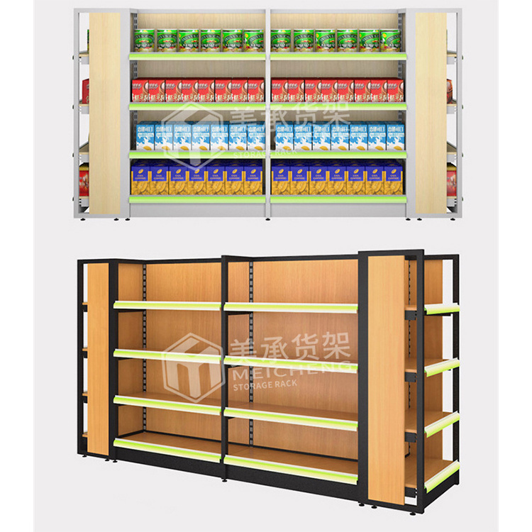 Meicheng Manufacturer Retail Shop Grocery Display Shelf Rack Grocery Convenience Store Shelf