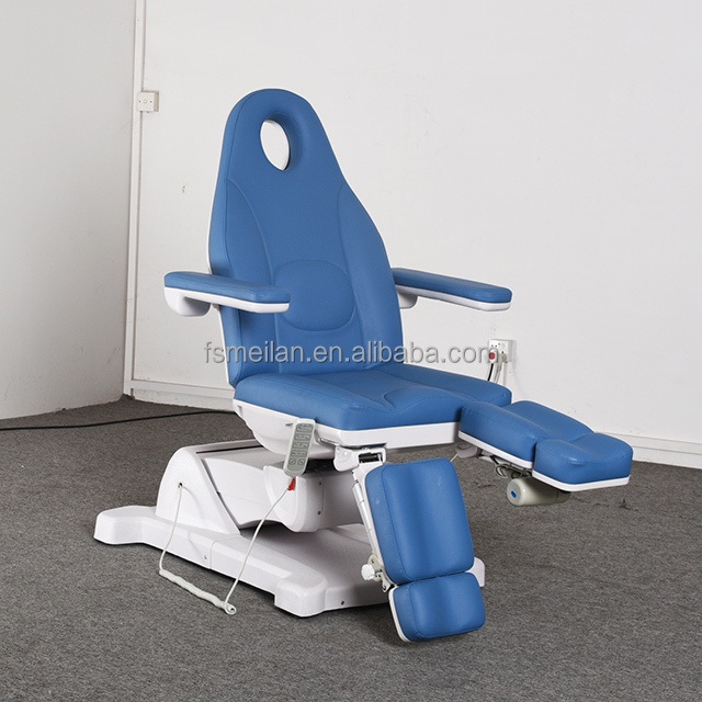 Modern  medical chair podiatry beauty bed electric patient tables silla tilting adjustable spa body treatment beds