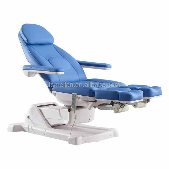 Modern  medical chair podiatry beauty bed electric patient tables silla tilting adjustable spa body treatment beds