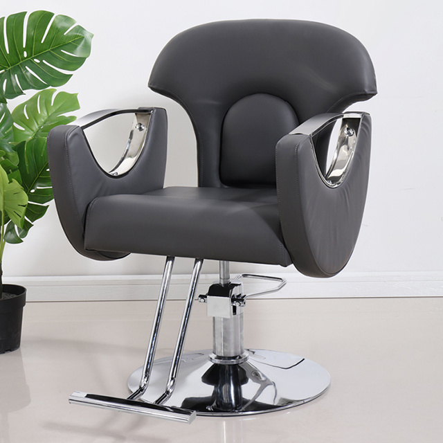 Pink Luxury Beauty Salon Equipment Cute Simple and Comfortable Salon Barber Chair