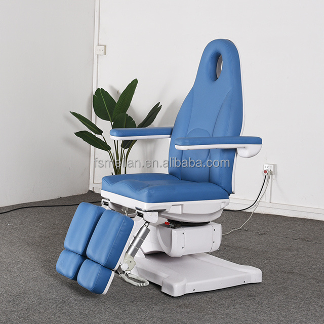 Modern  medical chair podiatry beauty bed electric patient tables silla tilting adjustable spa body treatment beds