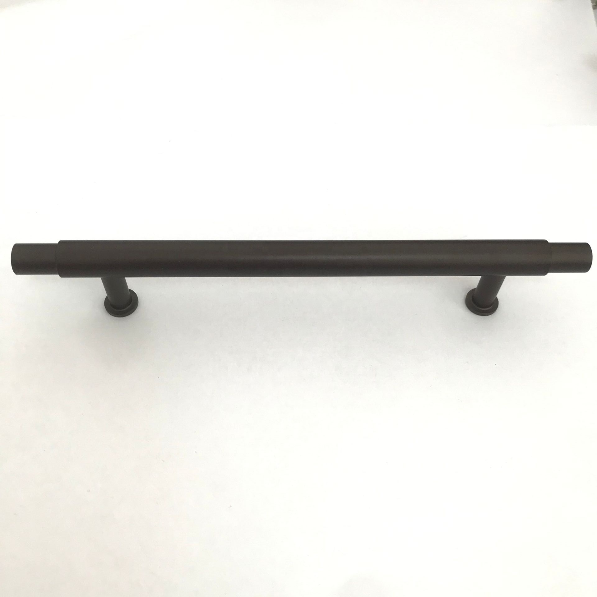 T shape Round Bar handles aluminum front main door Aluminum black pull glass door handle