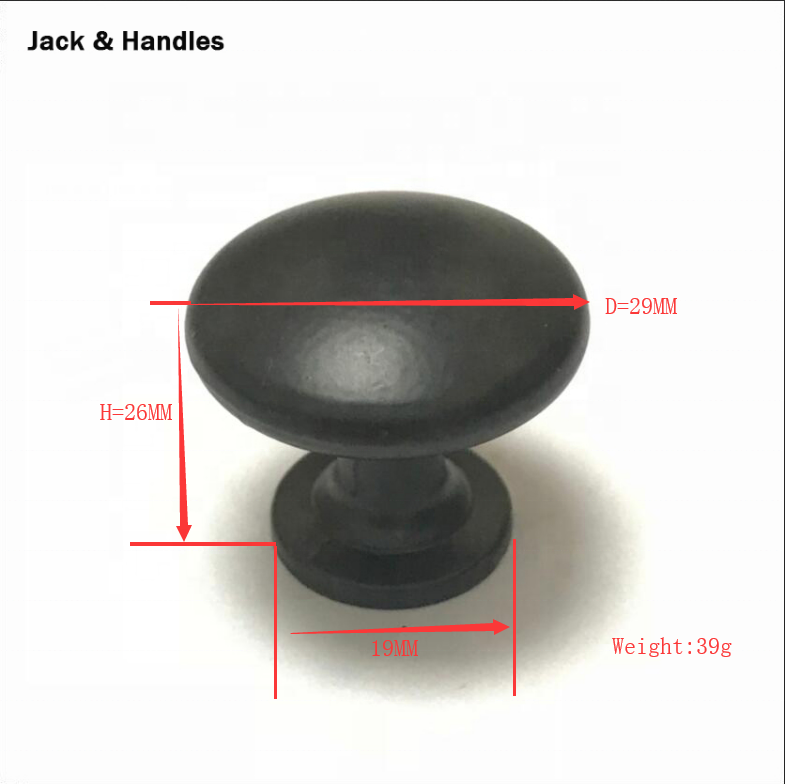 Amazon Furniture Hardware Wholesale Zinc Alloy Round Shape Cabinet Handles  Cupboard Knob