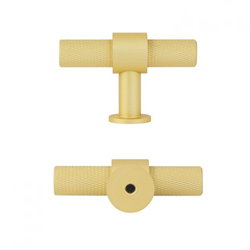 Luxury Wardrobe Knurled Handle Pulls Kitchen Cabinet Handles