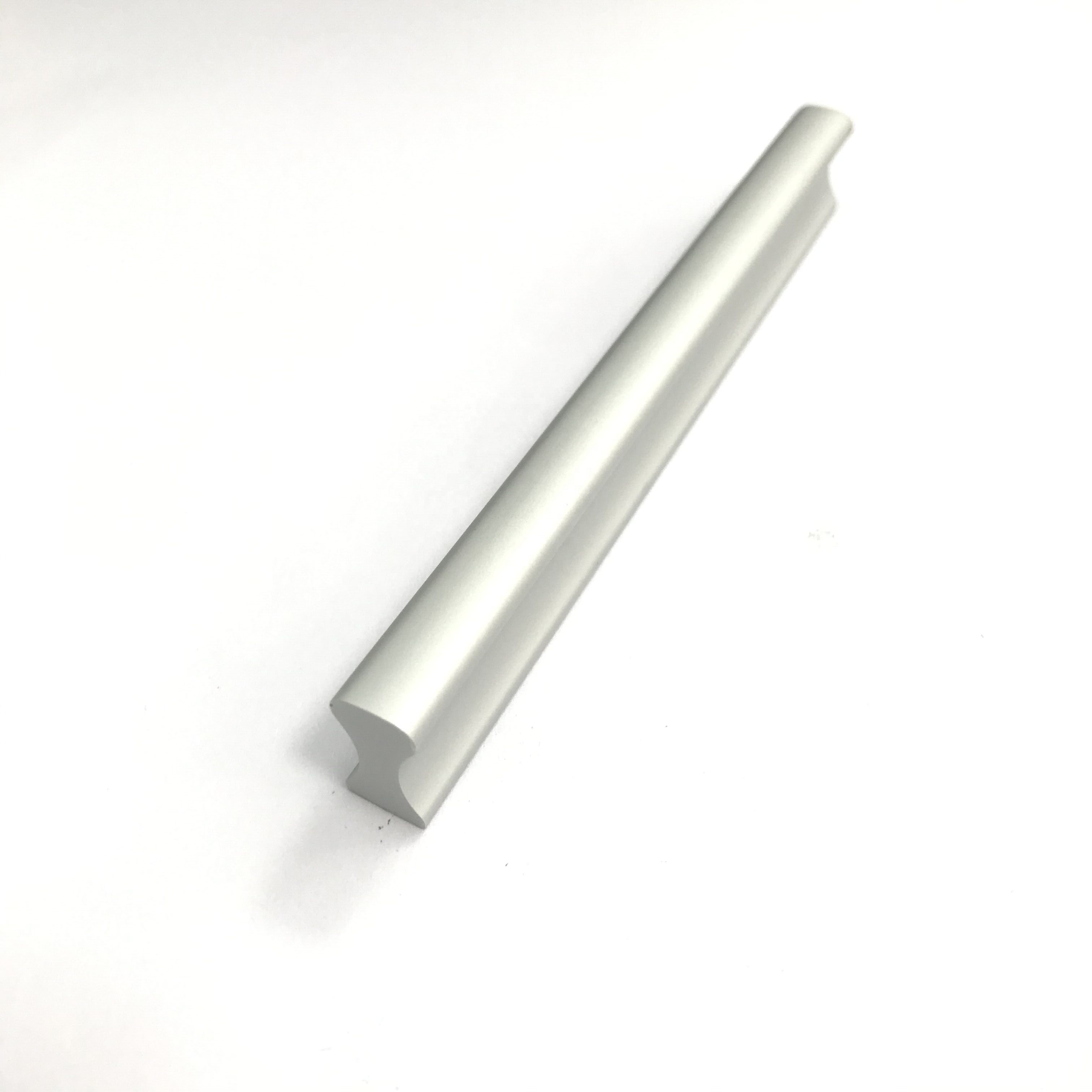 matt silver anodized aluminum profile bedroom furniture hardware cabinet drawer strip pull handles