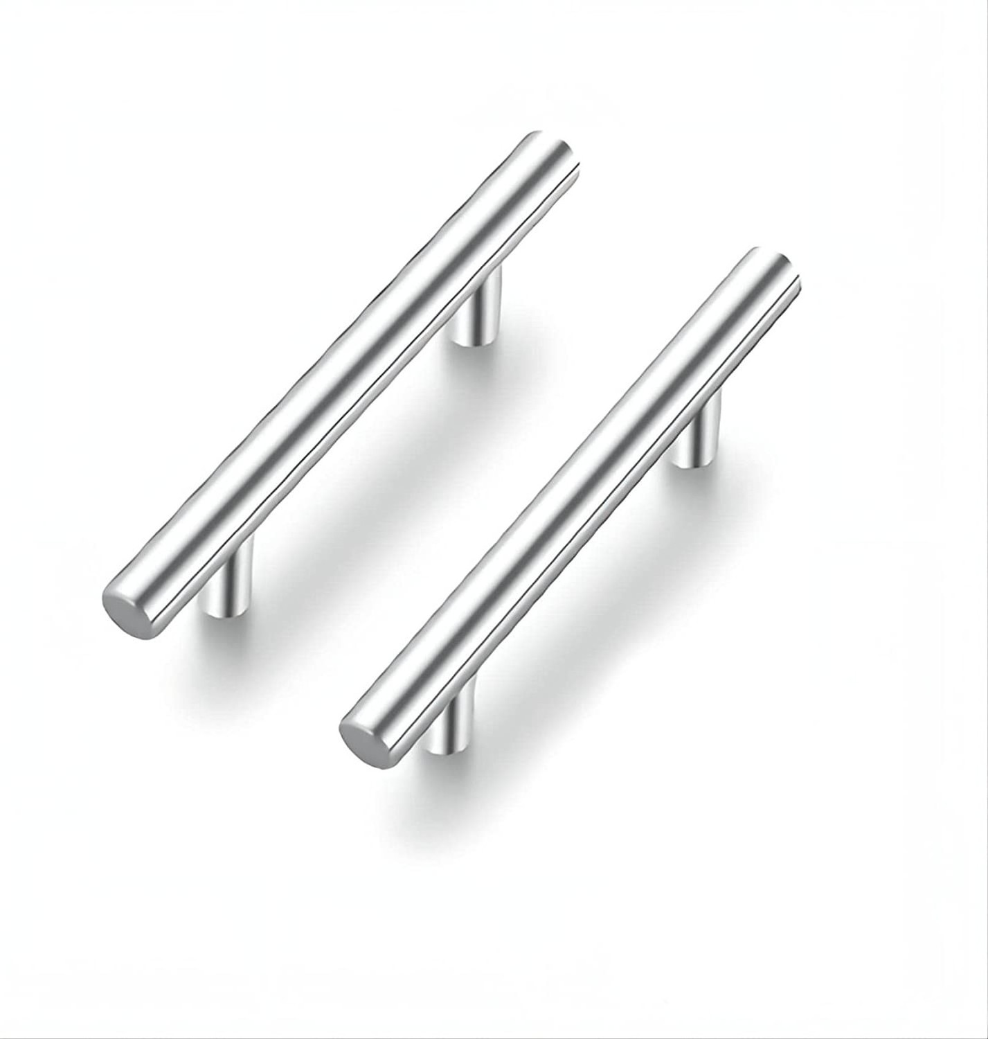 Stainless Steel T Bar Cabinet Handles Pulls for Kitchen Brushed Nickel Black Gold Drawer Pulls for bedroom dresser